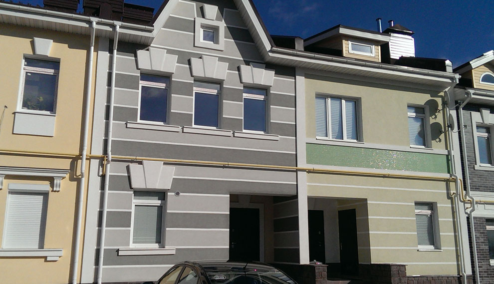 Вариант наружной отделки