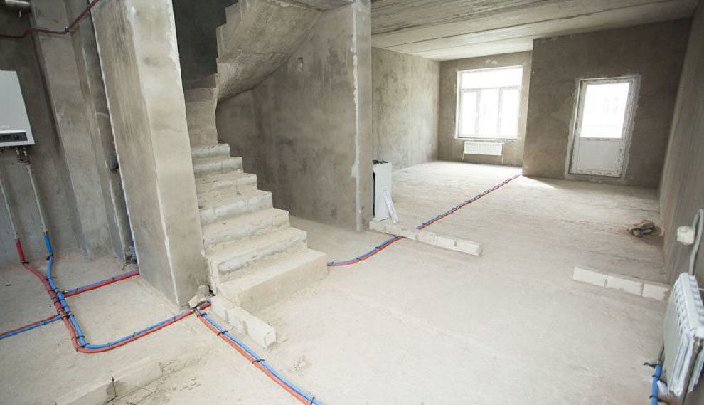 Первый этаж - со стороны входа